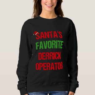 Moletom Derrick Operador Funny Pajama Christmas