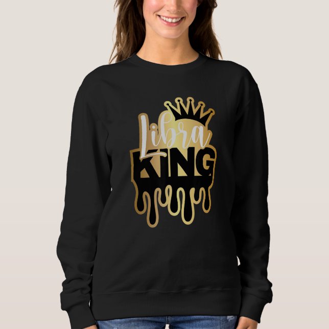 Moletom Derrubando Libra King Zodiac (Frente)