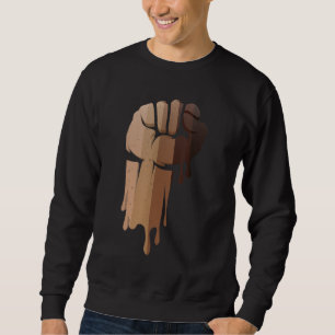 Moletom Derrubando Melanina Homens África História Negra M