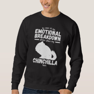 Moletom Desagregação Emocional Chinchilla Dizendo Mulher M
