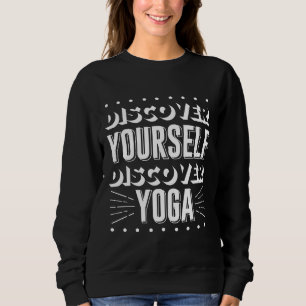 Moletom Descubra Yoga Quote Yoga Yoga Qu