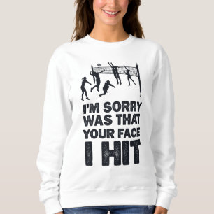 Moletom Desculpe, foi seu rosto que acertei aspas, engraça