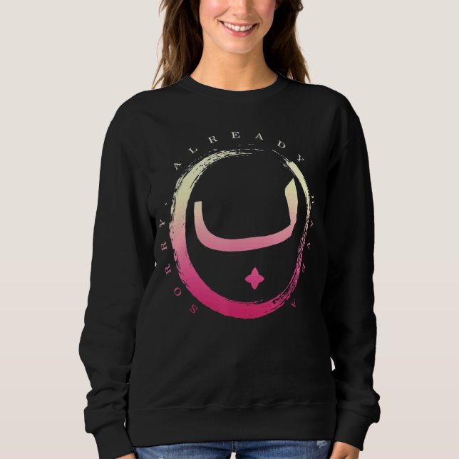 Moletom Desculpe Já Ter O Eid Islâmico B Muçulmano (Frente)
