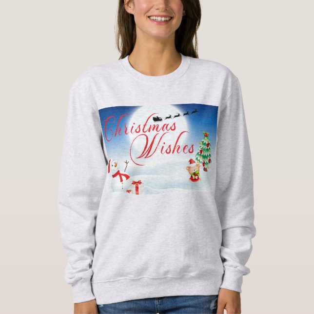 Moletom Desejos de Natal (Frente)