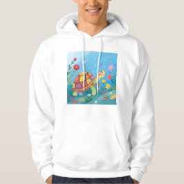Moletom Desenhando Bebê Tartaruga