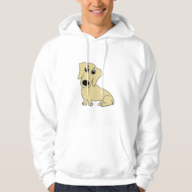 Moletom desenho animado do Dachshund (Frente)