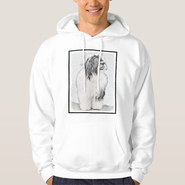 Moletom Desenho Collie Com Carapaça - Arte Cachorra Origin (Frente)
