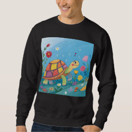 Moletom Desenho de Bebê Tartaruga