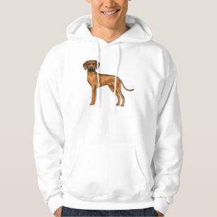 Moletom Desenho de cachorro leão marrom Cartoon Ridgeback