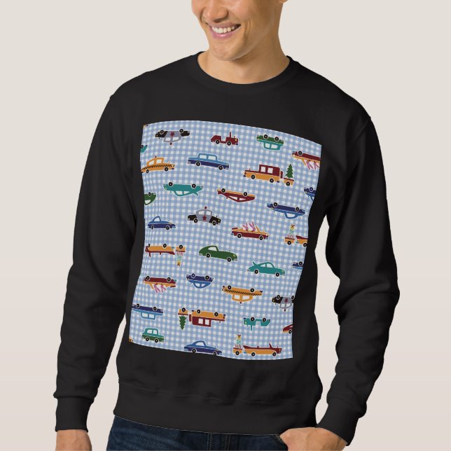 Moletom Desenho De Carro Bonito: Simples E Sem Olhos (Frente)