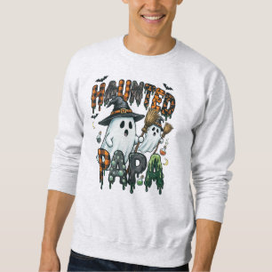 Moletom Desenho de Papai Fantasma do Halloween Assombrado