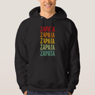 Moletom Desenho de texto arco-íris do Condado de Zapata Te