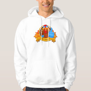 Moletom Desenho divertido de Ação de Graças em estilo de d