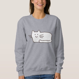Moletom Desenho engraçado de gato de desenho animado