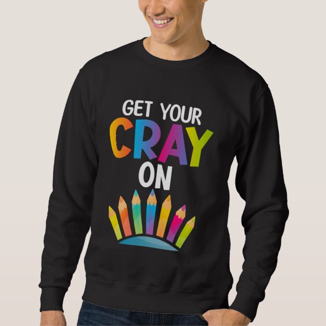 Moletom Desenho - Pegue Seu Cray No Crayon (Frente)