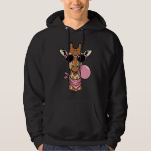 Moletom Desenho Vetorial de Chiclete Girafa com Gravação V