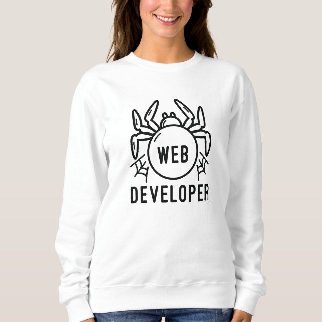 Moletom Desenvolvedor da Web (Frente)