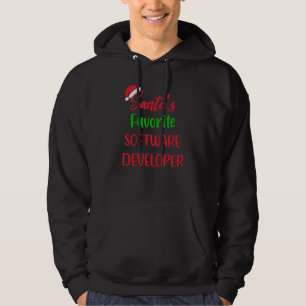 Moletom Desenvolvedor de Software Favorito do Papai Noel  