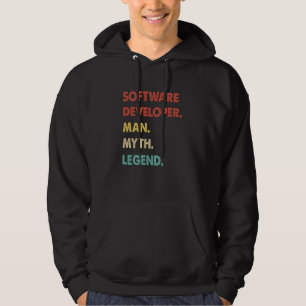 Moletom Desenvolvedor de Software Homem Mito Lenda 1