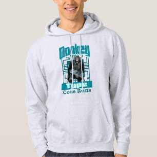 Moletom Desenvolvedor Full-Stack Divertido, Tipo Macaco, C