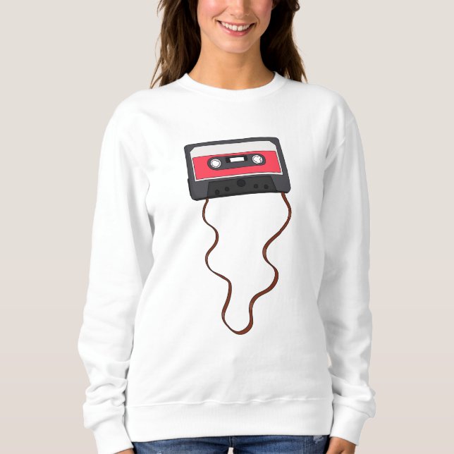 Moletom Desferida a fita cassete Mixtape Retroativa (Frente)