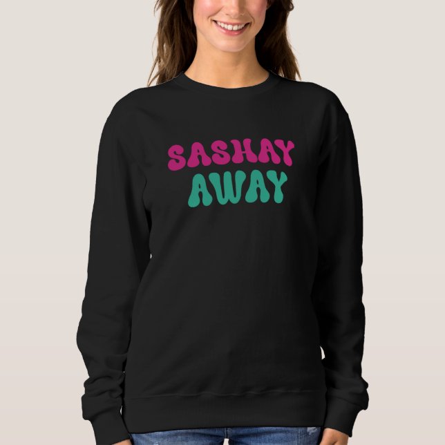 Moletom Desfile de Drag Queen Retro Sashay Away (Frente)