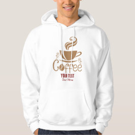 Moletom Design Amante de Café – Gráfico Minimalista de Xíc