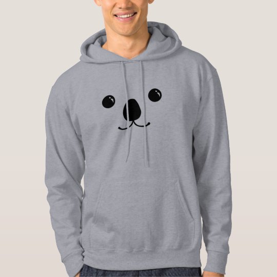 koala moletom com capuz
