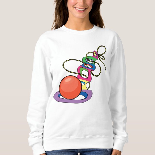 Moletom Design Clássico# Camisola Básica para Mulheres (Frente)