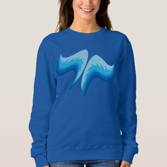 Moletom Design Clássico~ Camisola Básico de Uso Feminino (Frente)