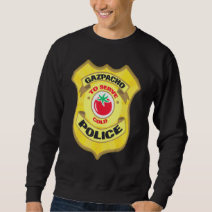 Moletom Design da Polícia de Gazgason Serve Cold Soul Funn