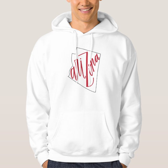 Moletom Design da tipografia do estado da arizona | (Frente)