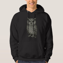 Moletom Design de Arte da Linha de Coruja Intrata