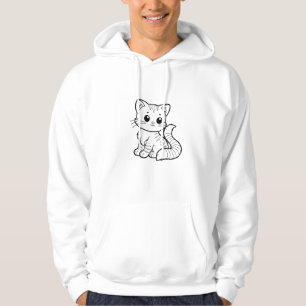 MOLETOM DESIGN DE ARTE DE GATO
