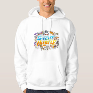 Moletom Design de Arte de Rua Grafite Hustle Silencioso