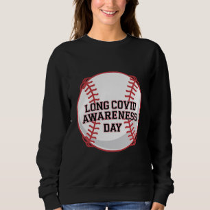 Moletom Design de Baseball no Dia da Consciência da COVID