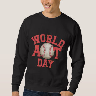 Moletom Design de Baseball no Dia Mundial da Arte