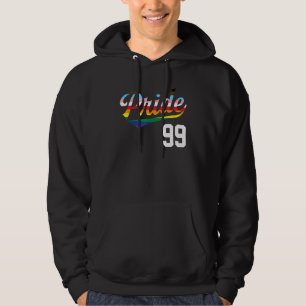 Moletom Design de Baseball Número 99 Orgulho gay com Chuva