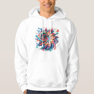 Moletom design de bordado 3D