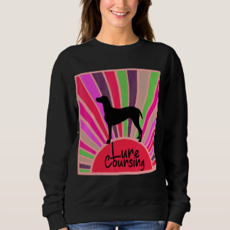 Moletom Design de Cão de Curto-Curto-Arco-Íris Retroativo
