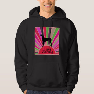 Moletom Design de Cão de Curto-Curto-Arco-Íris Retroativo