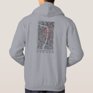 Moletom Design de capuz de Londres