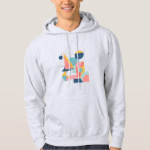Design de capuz geométrico abstrato moderno, Minim