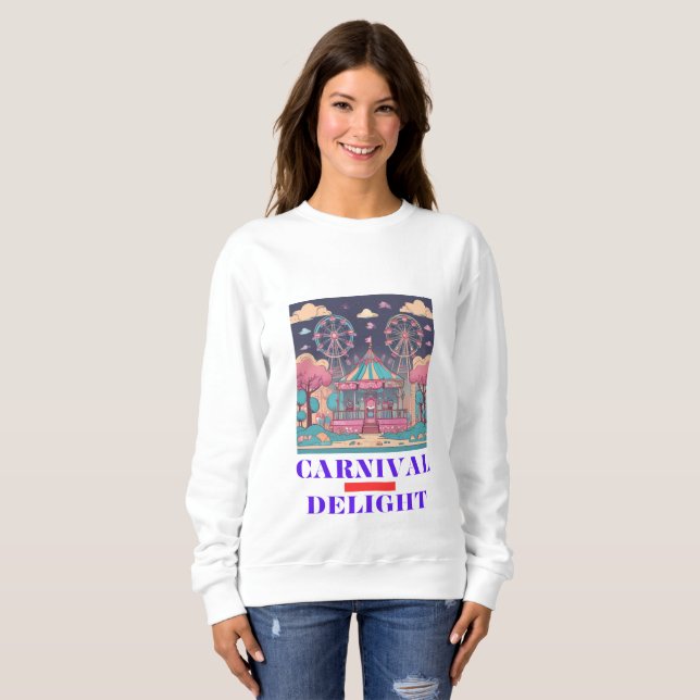 Moletom Design de Carnaval Delight (Frente Completa)