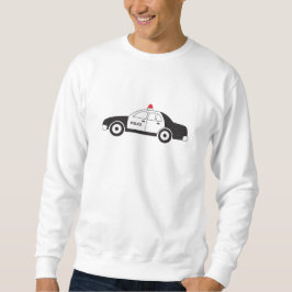 Moletom Design de Carro da Polícia de Brinquedos