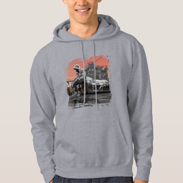 Moletom Design de Carro de Corrida de Rua Urbano – Tuner S (Frente)