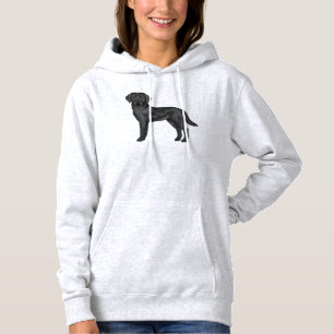 Moletom Design de Cartoons de Labrador Negro para Retrieve