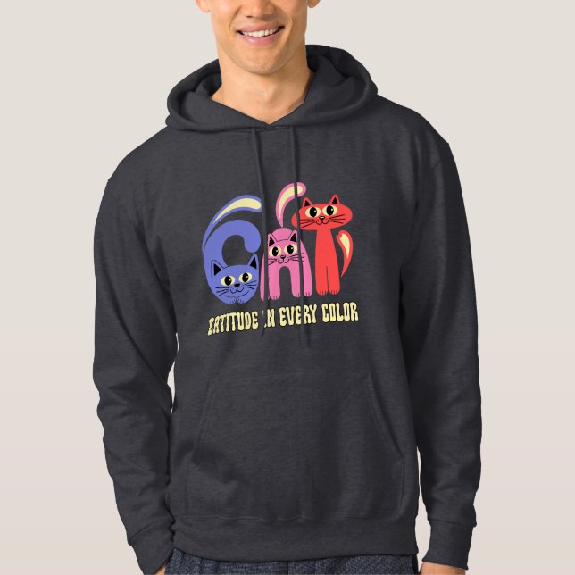 Moletom Design de Cattitude em Todas as Cores (Frente)