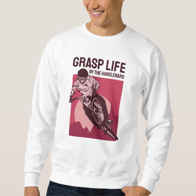 Moletom Design de Cavaleiro legal - Capturar a Vida (Frente)