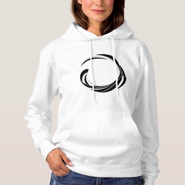 Moletom Design de Círculo de Redemoinho Abstrato – obra de (Frente)